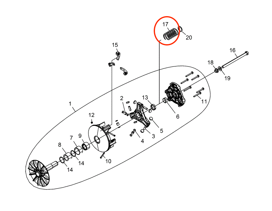 Primary Clutch Springs Explained Harvey's ATV Parts